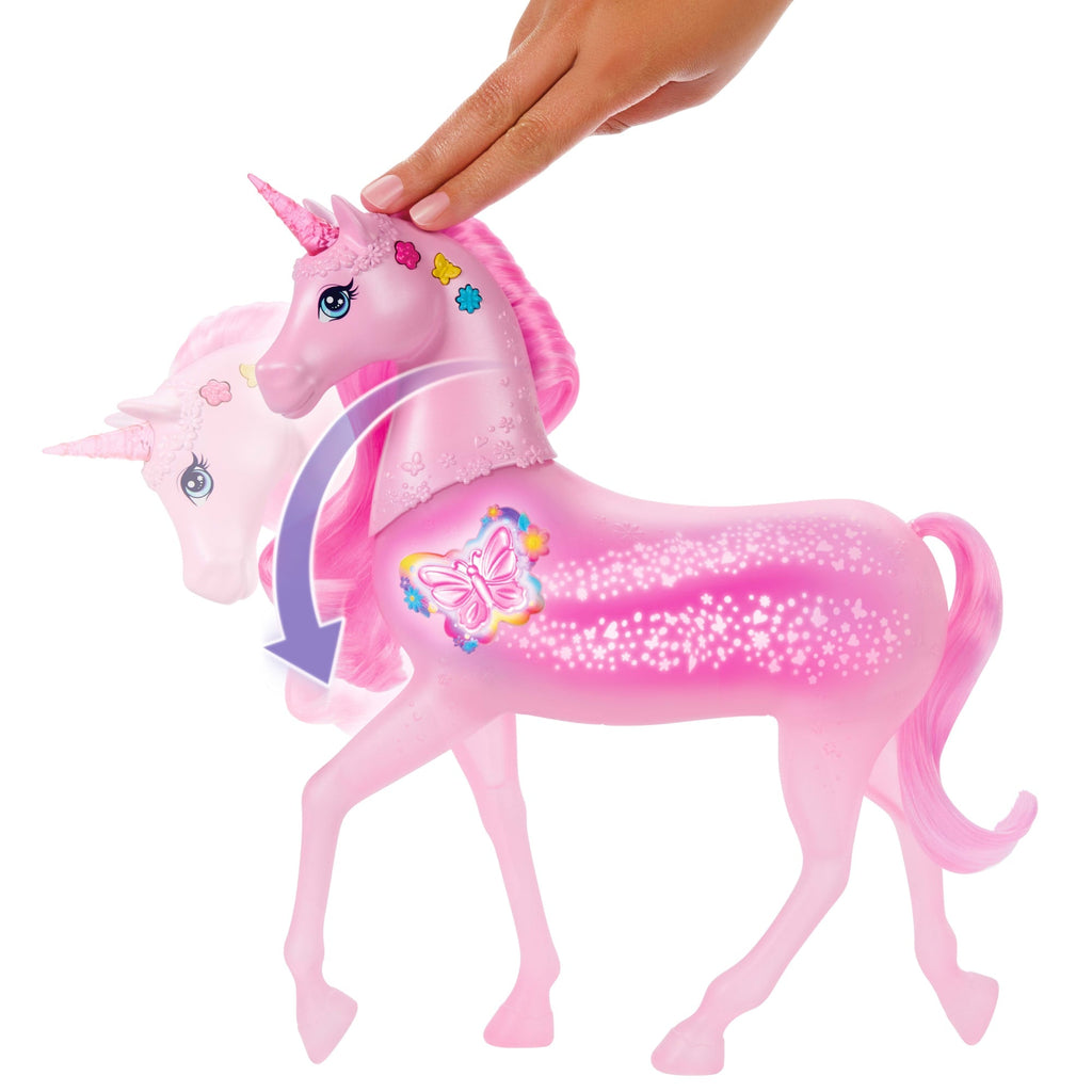 Barbie-Licorne Sons Et Lumières-Avec Lumières, Sons Et Musique