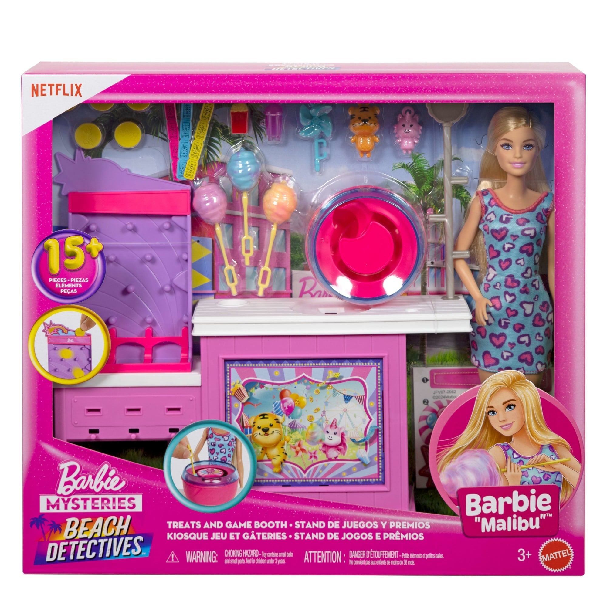 Barbie Mysteries: Beach Detectives Barbie “Malibu” Kούκλα, Σετ Με Παιχνίδι & Αξεσουάρ