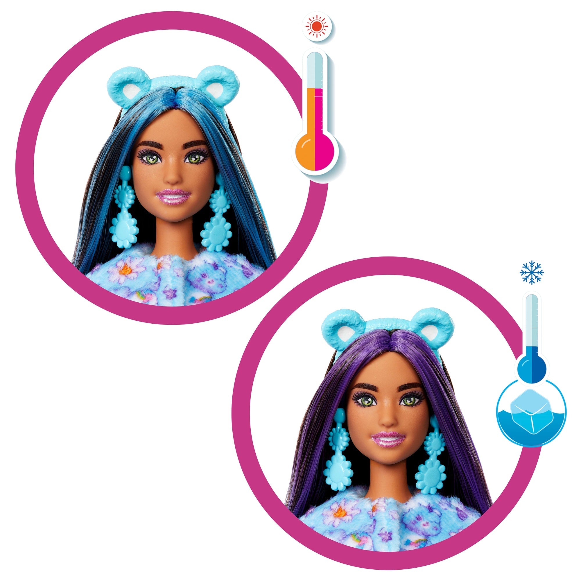 Barbie-Poupée Barbie Cutie Reveal Bisounours-Avec 10 Surprises