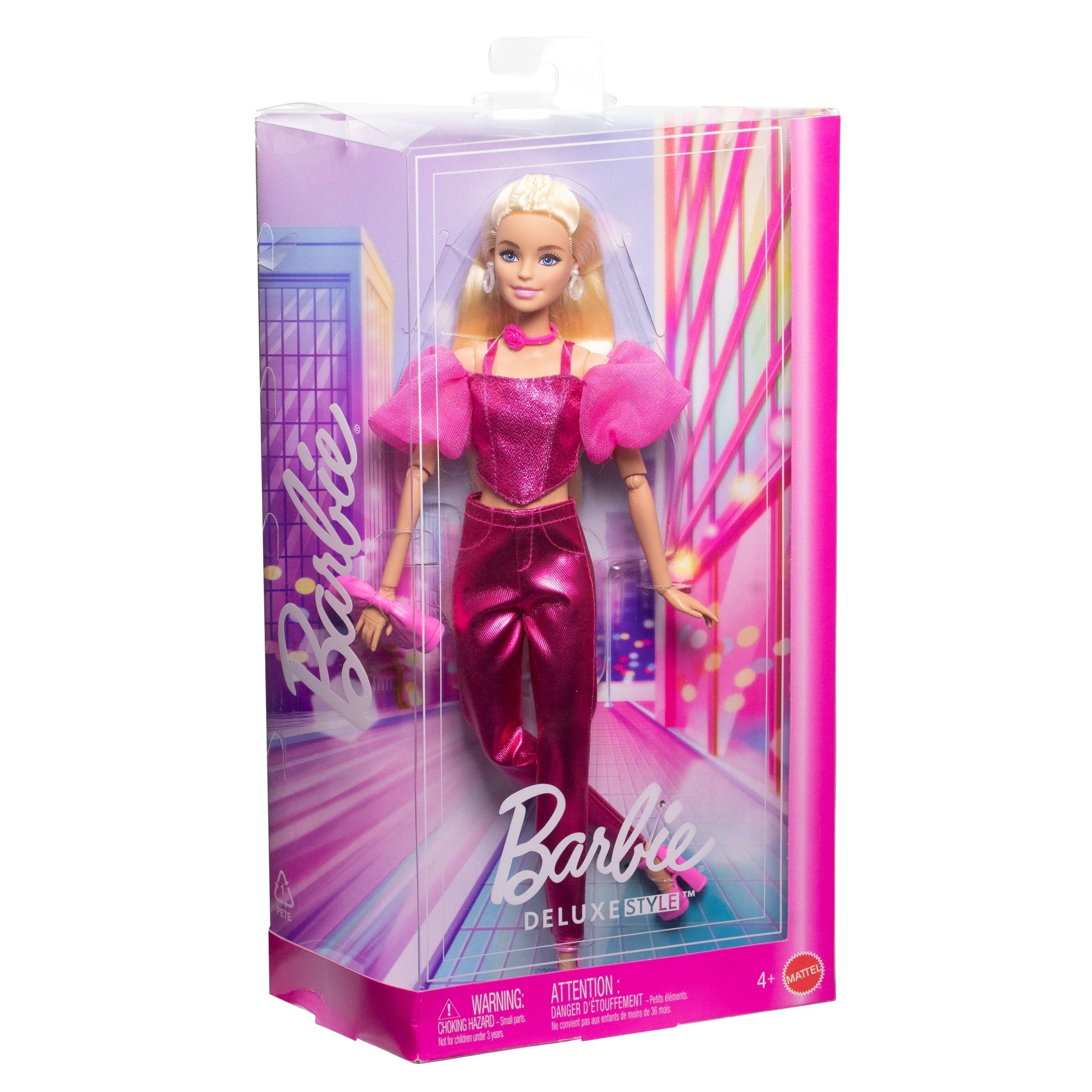 Barbie Deluxe Style Lalka modowa #5 Różowy gorset z bufkami Zabawka 4+