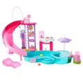 Barbie Piscina Dei Sogni, Playset Con Scivolo E Vasca Idromassaggio, Oltre 20 Accessori Come Cuccioli, Galleggianti E Molto Altro
