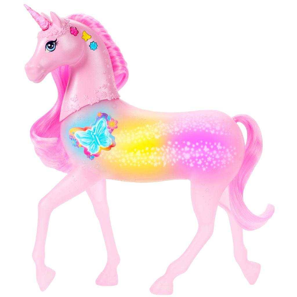 Barbie-Licorne Sons Et Lumières-Avec Lumières, Sons Et Musique