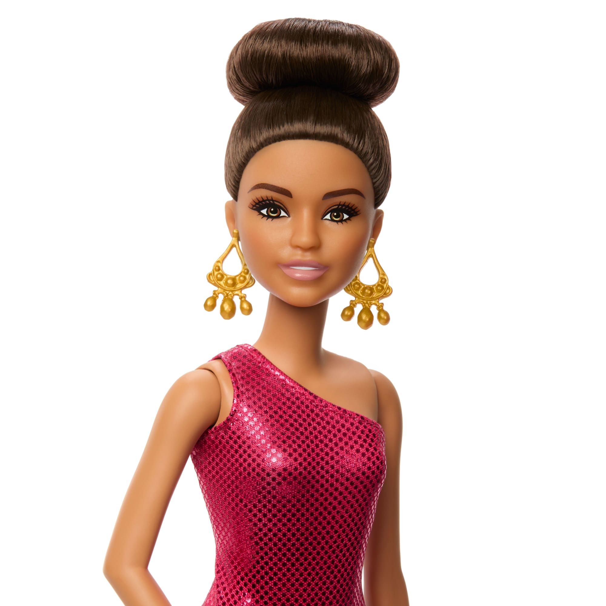Barbie Χορεύτρια Λάτιν Με Καστανά Μαλλιά, Αξεσουάρ Κύπελλο Χορού