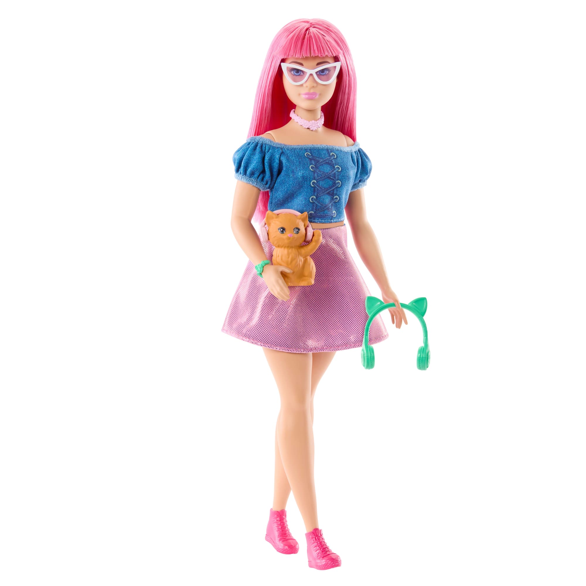 Barbie Plażowi Detektywi Daisy Lalka i akcesoria Zestaw Zabawka filmowa 3+