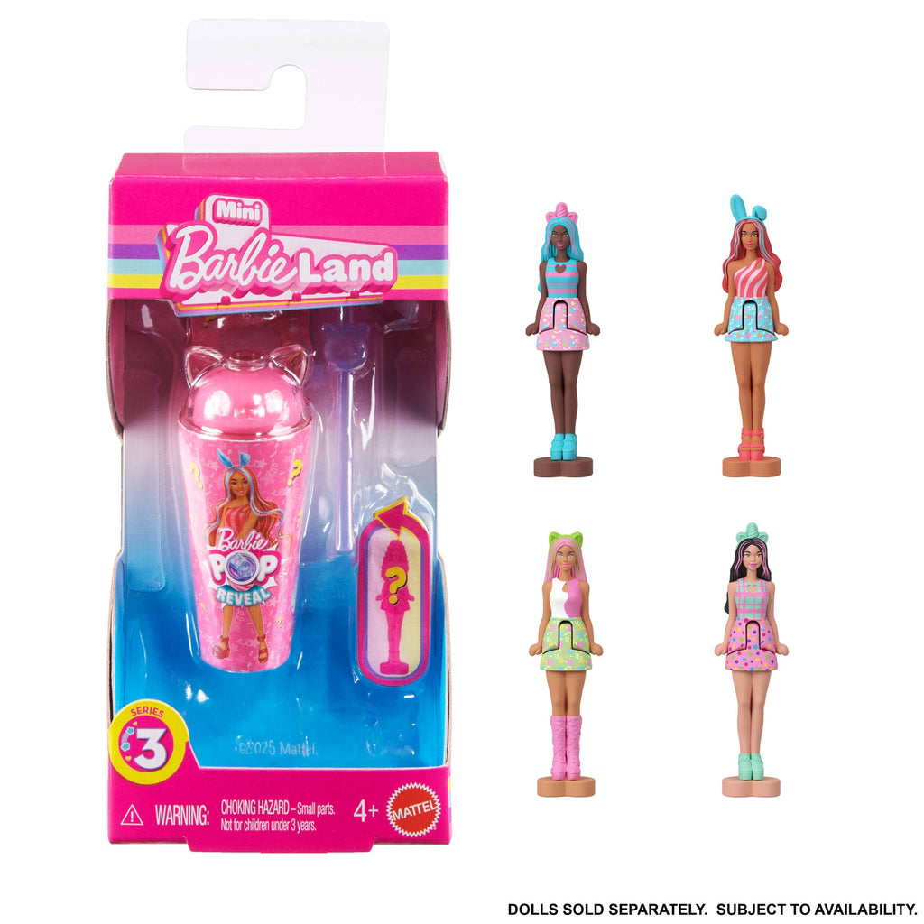 Barbie-Coffret Poupée Sirène Et Accessoires Mini-Barbieland