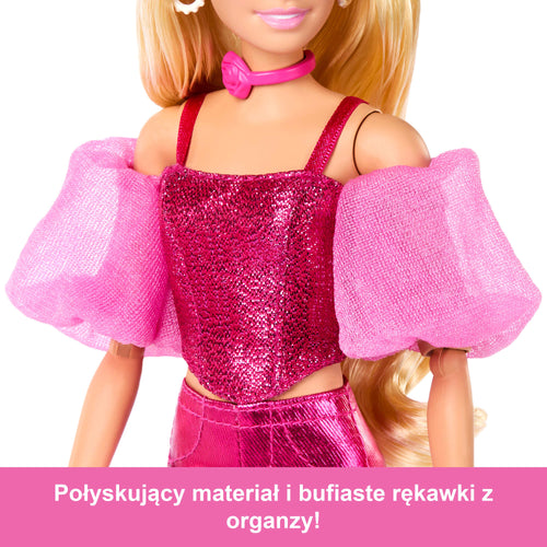 Barbie Deluxe Style Lalka modowa #5 Różowy gorset z bufkami Zabawka 4+