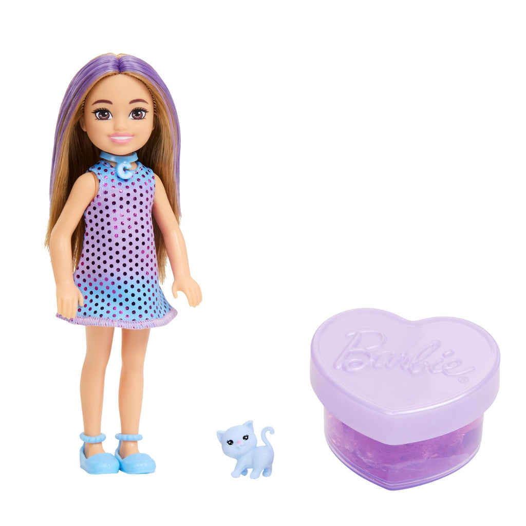 Barbie Parti Paketi Muhteşem Parti Serisi Chelsea Bebek, Aksesuarlar Ve 6 Sürpriz (Stiller Çeşitlilik Gösterebilir)