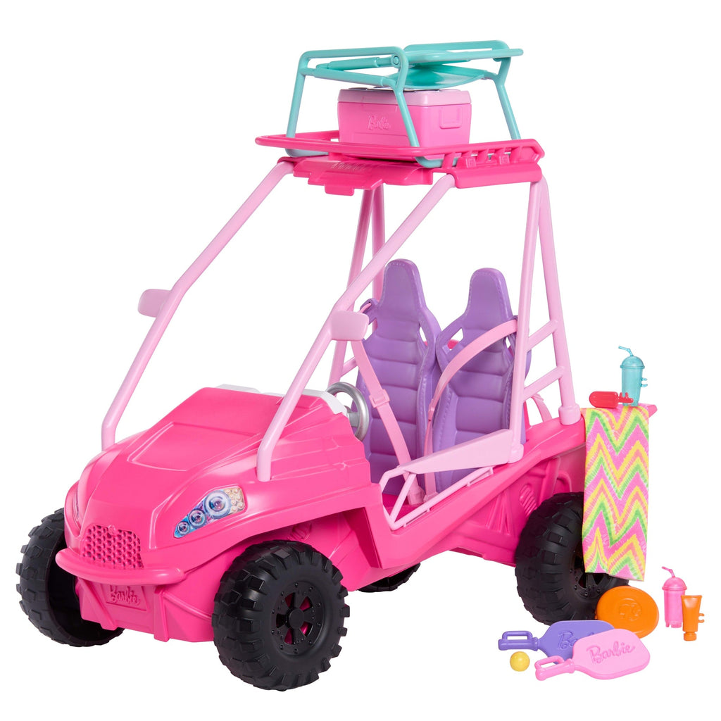 Barbie Mysteries: Beach Detectives“ Ultimativer Strand-Buggy Spielset Mit Mehr Als 10 Zubehörteilen