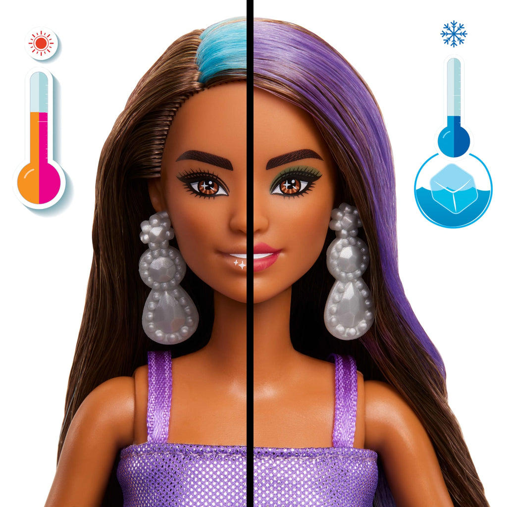 Barbie Party Unboxed Glam Party Series Purple Sparkle Κούκλα Και Αξεσουάρ Με 10 Εκπλήξεις