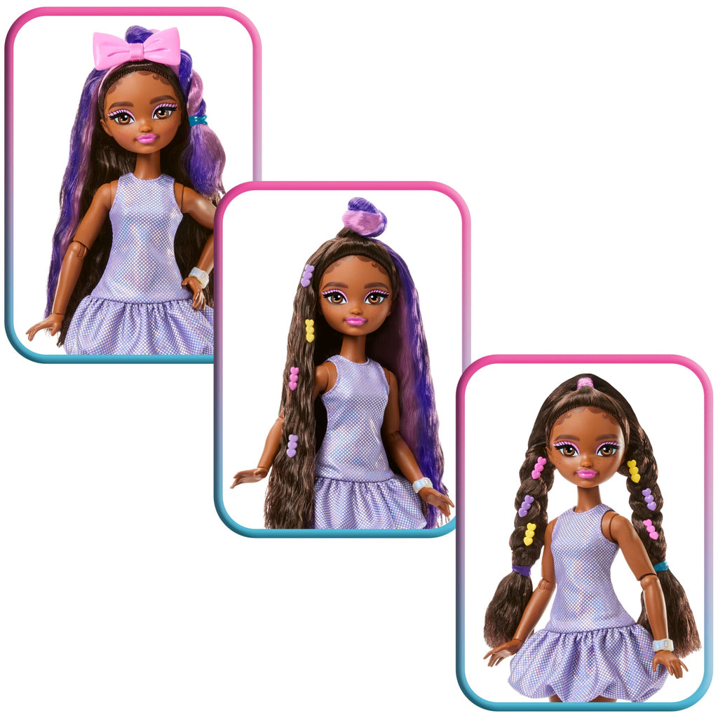 Barbie Dream Besties Brooklyn Wyszykuj się ze mną Lalka + akcesoria Zestaw Zabawka 4+