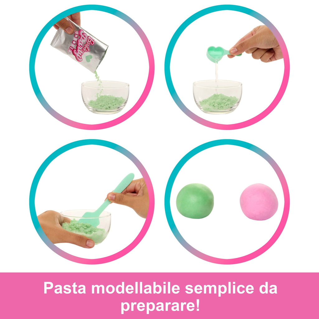 Barbie Party Unboxed, Serie Compleanno Del Cucciolo, Bambola Shimmerin’ Hearts E Accessori, Con 10 Sorprese