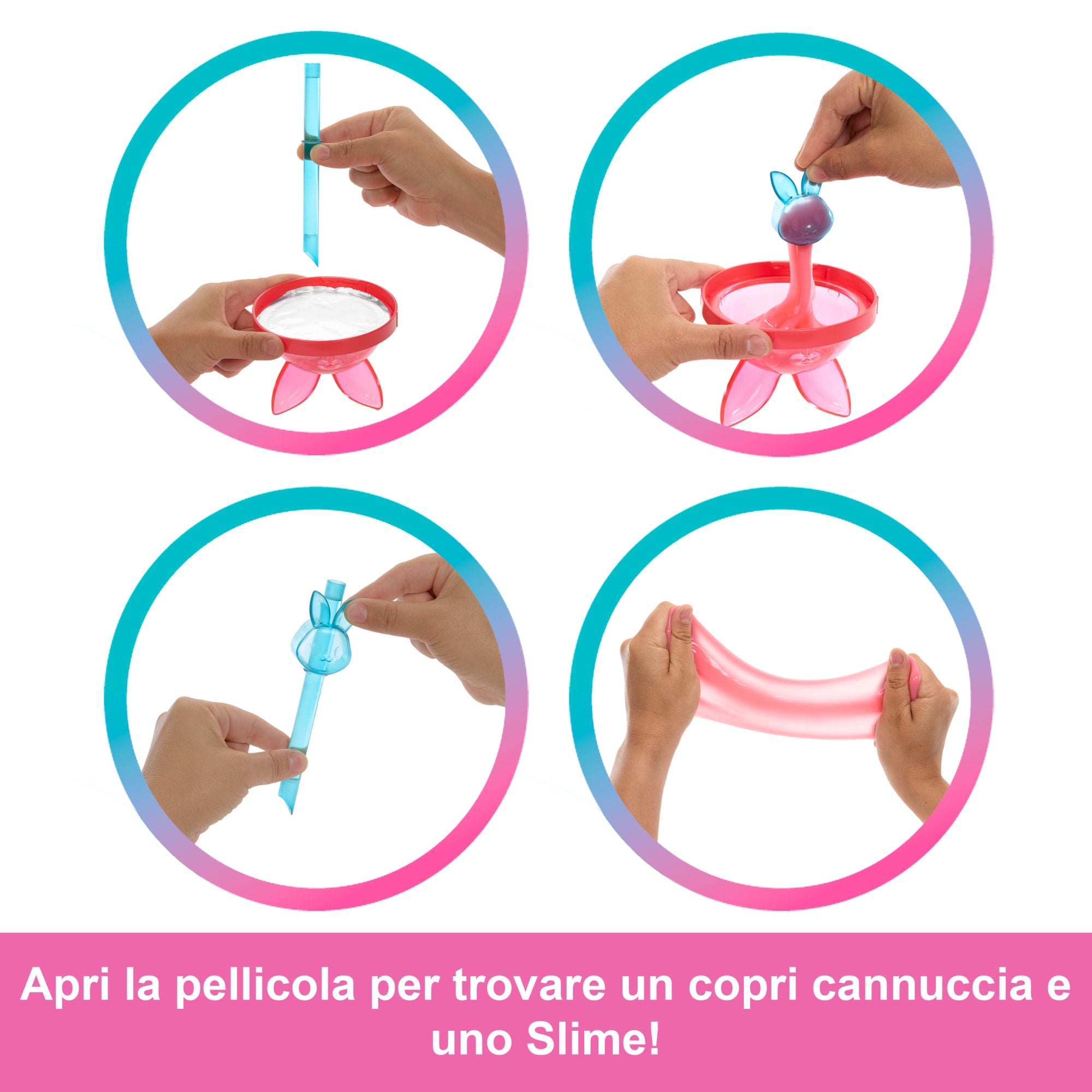 Barbie Pop Reveal Serie Frullati, Bambola Gattino Profumata, Set Bambola E Accessori