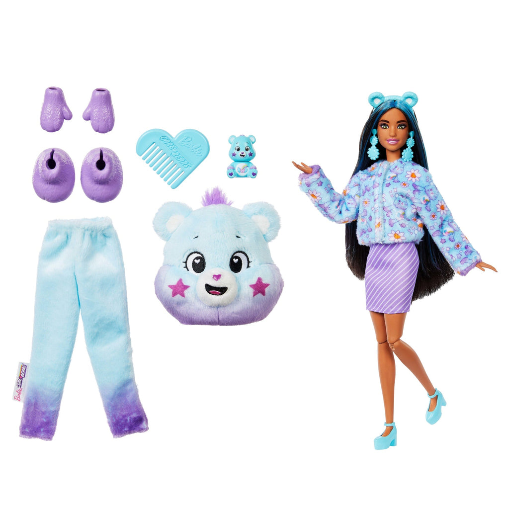 Barbie-Poupée Barbie Cutie Reveal Bisounours-Avec 10 Surprises
