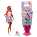 Barbie Pop Reveal Seria Stylowy deser Lalka, figurka zwierzątka i akcesoria Zestaw różowy Zabawka 3+