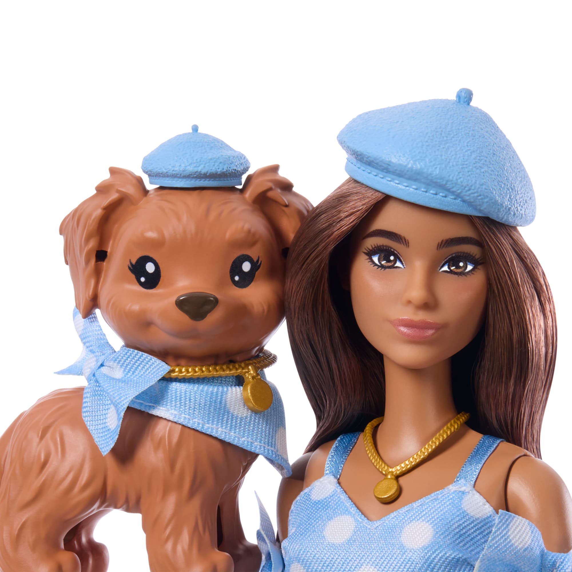 Barbie Jednakowa stylizacja Lalka i piesek – Groszki Zestaw lalka, figurka i akcesoria Zabawka 3+