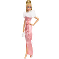 Muñeca Barbie Noche De Encanto Con Vestido Rosa De La Colección Vuelven Los Clásicos De Mattel