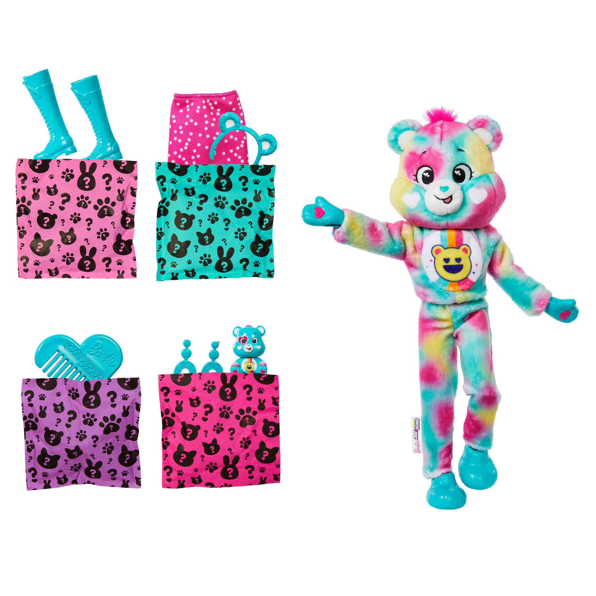 Barbie-Poupée Barbie Cutie Reveal Bisounours-Avec 10 Surprises
