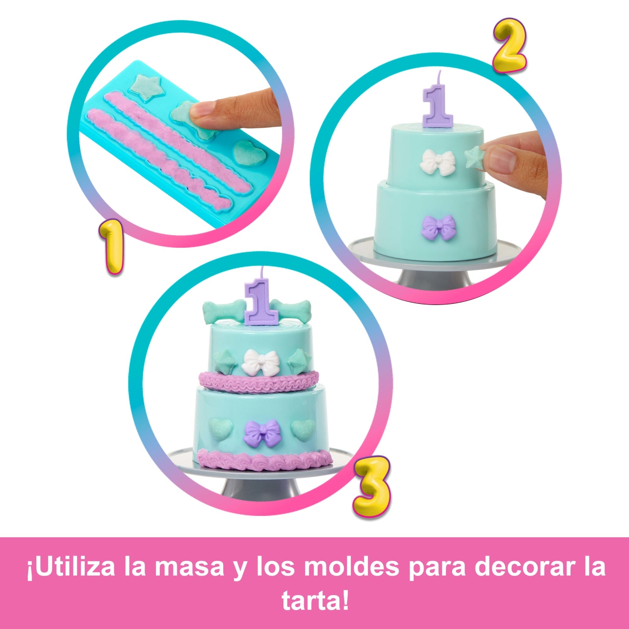 Conjunto De Juego Estrellas De Fiesta De Barbie Party Unboxed De La Serie Cumpleaños De Mascotas Con Muñeca Y Accesorios, 10 Sorpresas