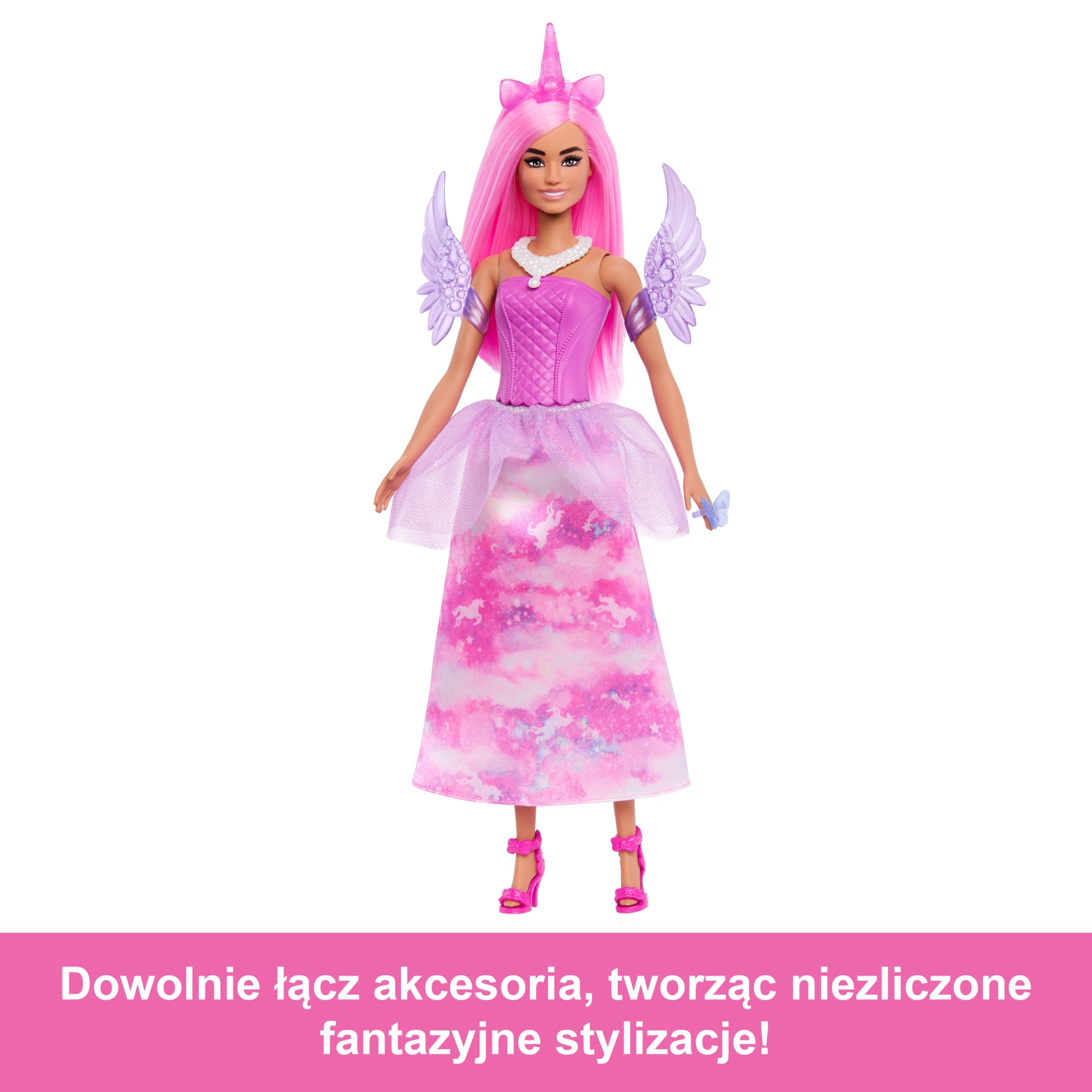Barbie Świat Fantazji Kalendarz adwentowy Zestaw Lalka + akcesoria Zabawka 3+