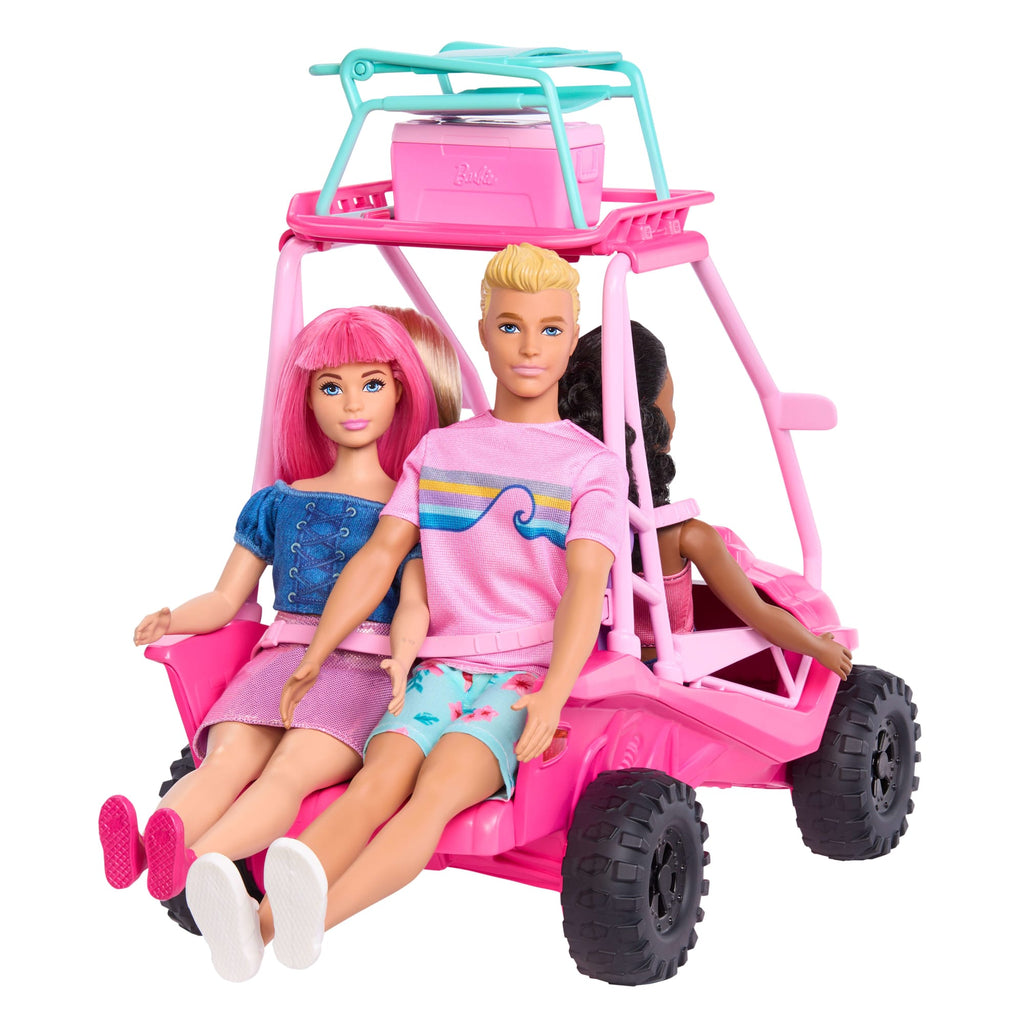 Barbie Mysteries: Beach Detectives“ Ultimativer Strand-Buggy Spielset Mit Mehr Als 10 Zubehörteilen