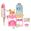 Barbie-Coffret La Clinique Vétérinaire De Barbie-Poupée Et Accessoires