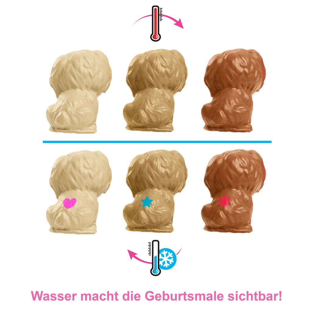 Barbie Puppe (Blond) Mit Hund & Welpen, Set Inkl. Zubehör