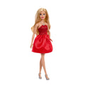 Barbie-Poupée Spécial 80Ème Anniversaire De Mattel-Avec Robe Rouge