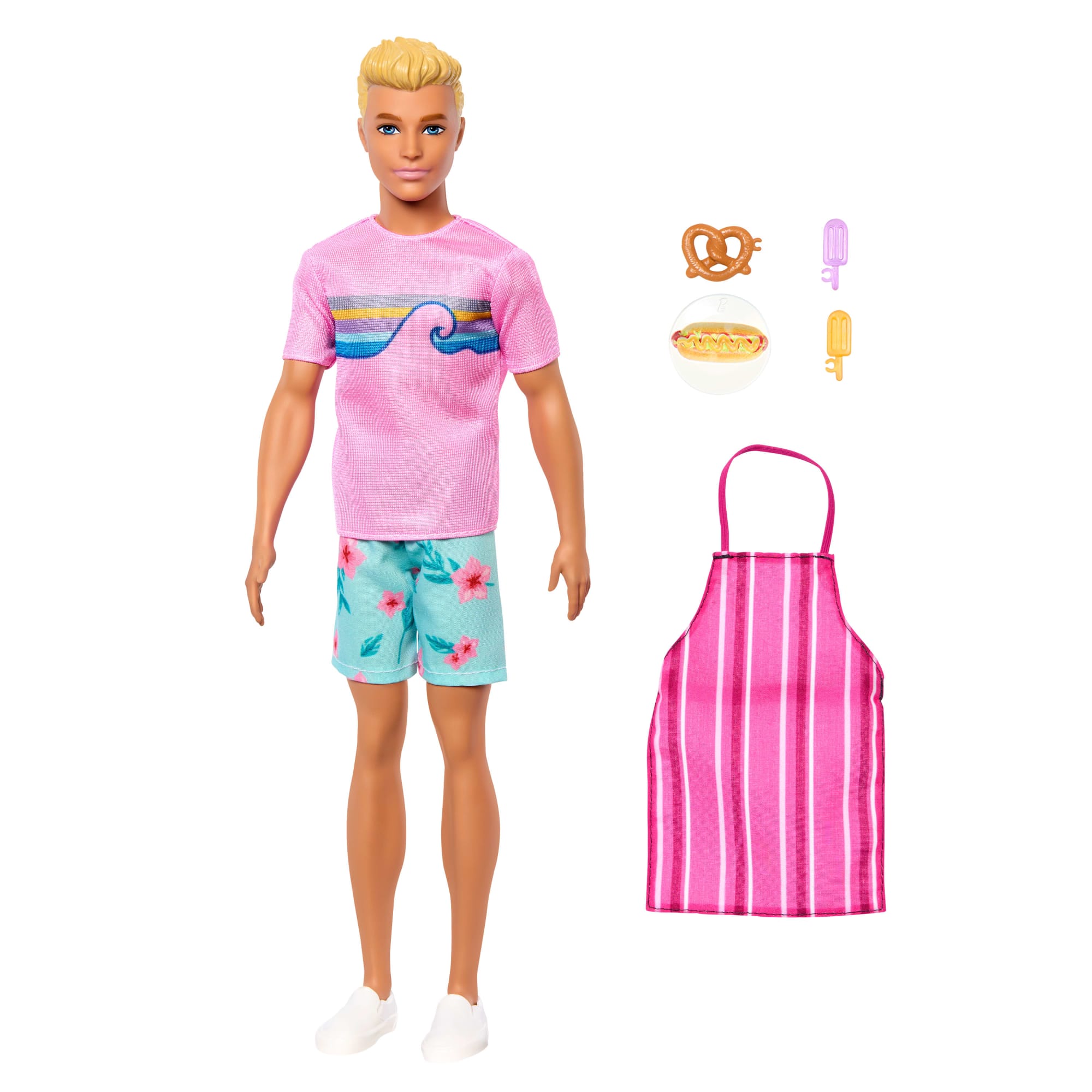 Barbie Plażowi Detektywi Ken Lalka i akcesoria Zestaw Zabawka filmowa 3+