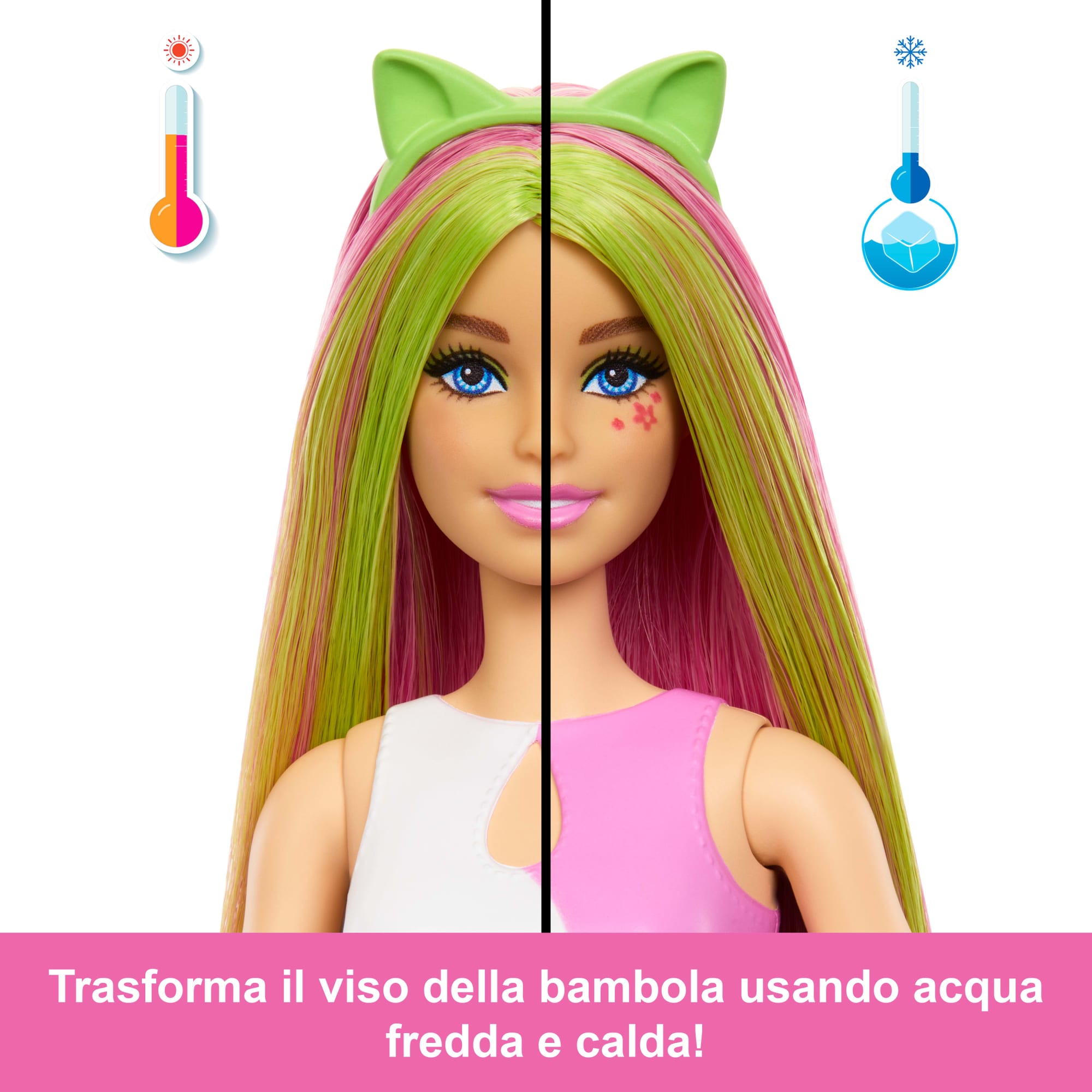 Barbie Pop Reveal Serie Frullati, Bambola Coniglietto Profumata, Set Bambola E Accessori