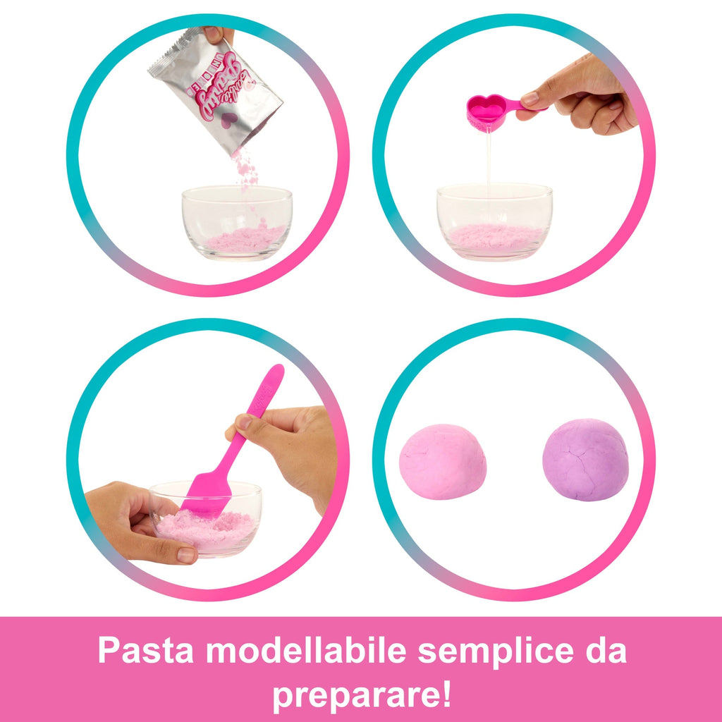 Barbie Party Unboxed, Serie Compleanno Del Cucciolo, Bambola Birthday Bows E Accessori, Con 10 Sorprese