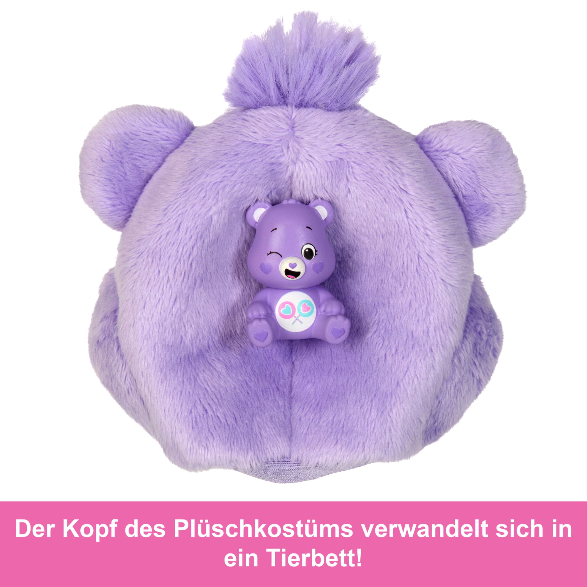 Barbie-Puppe Der Cutie Reveal Glücksbärchi-Reihe Mit Accessoires Und Teile-Gern-Bärchi-Kostüm, 10 Überraschungen
