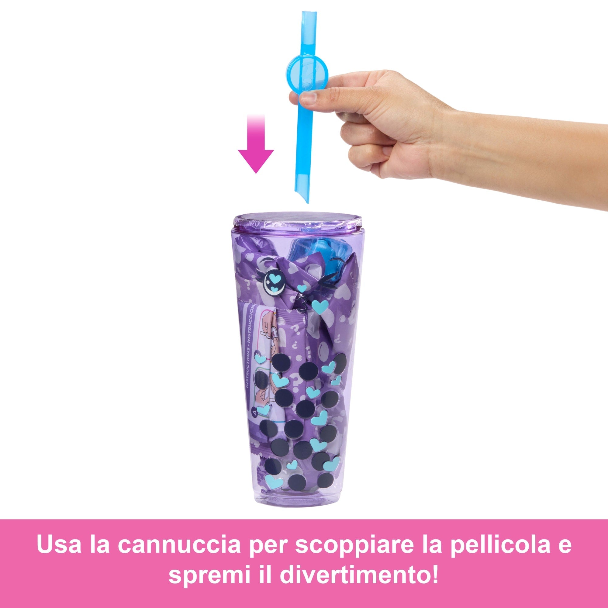 Barbie Pop Reveal Serie Bubble Tea, Bambola E Accessori, Set Con Bambola Taro Milk Profumata Alla Moda