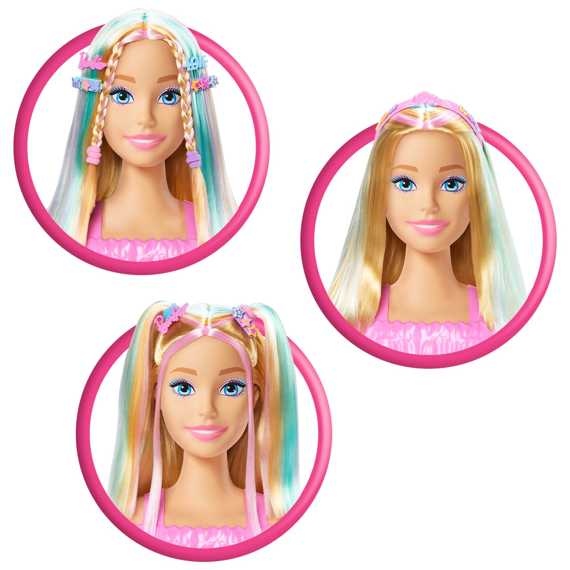 Barbie-Tête À Coiffer Color Reveal-Chevelure Blonde Et Accessoires