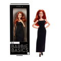 Barbie Basics Koleksiyona Uygun Bebek, Siyah Elbisesi Ve Platform Topuklu Ayakkabılarıyla Kızıl Kıvırcık Saçlı Model 04