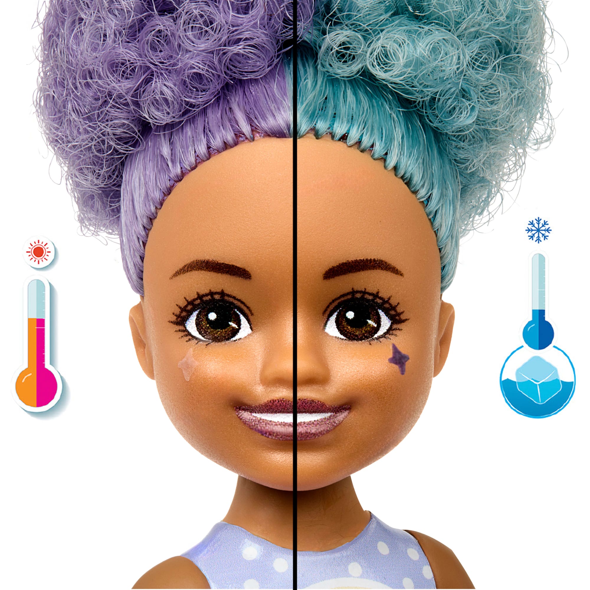 Barbie Pop Reveal Chelsea Seria Soczek Lalka, figurka zwierzątka i akcesoria Zestaw Zabawka 3+ Mix
