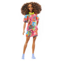 Barbie-Puppe, Brünett Mit Graffiti-Kleid, Barbie Fashionistas