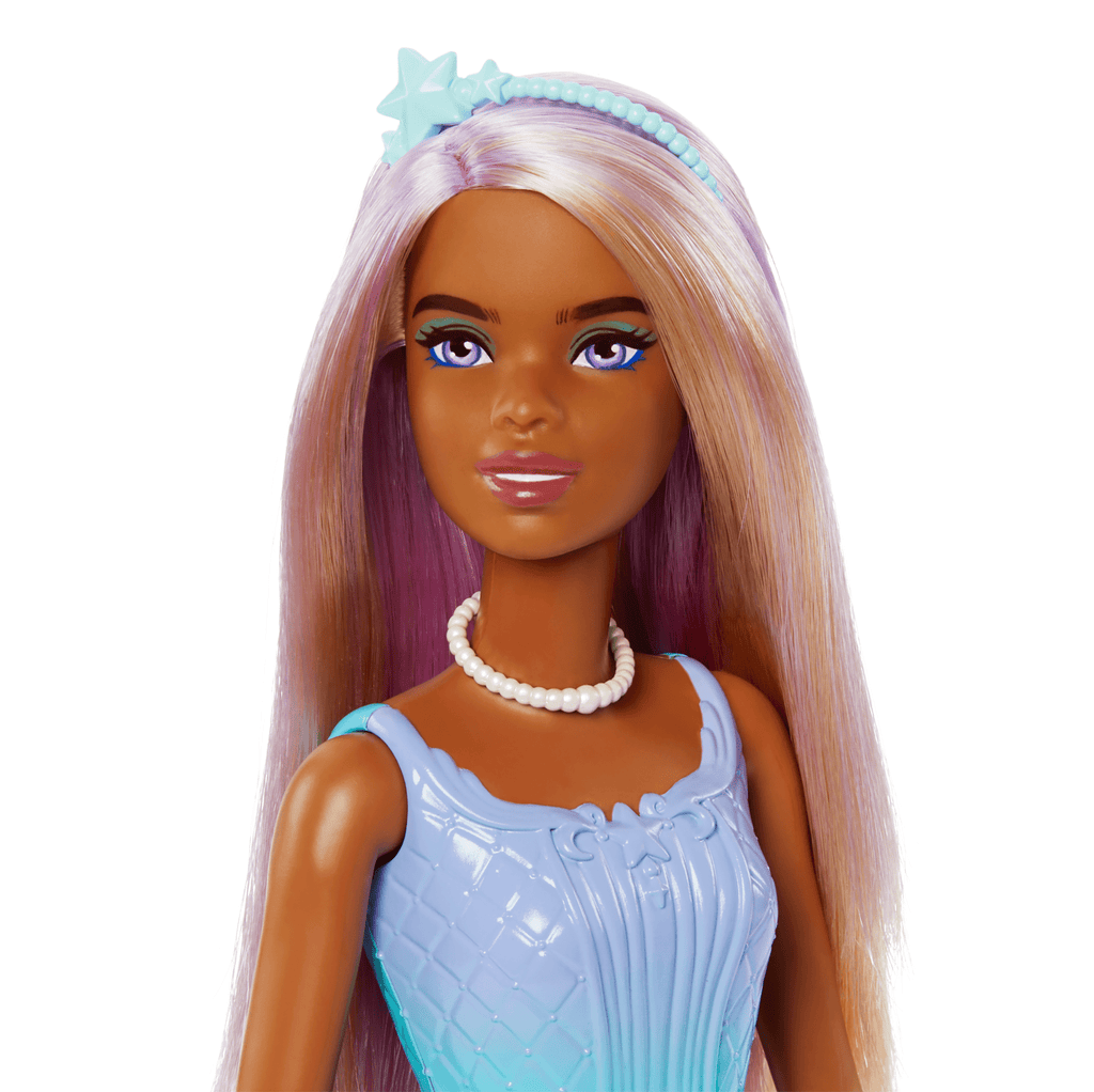 Muñecas Barbie De La Realeza Con El Pelo Colorido, Faldas Con Estampado De Mariposas Y Accesorios