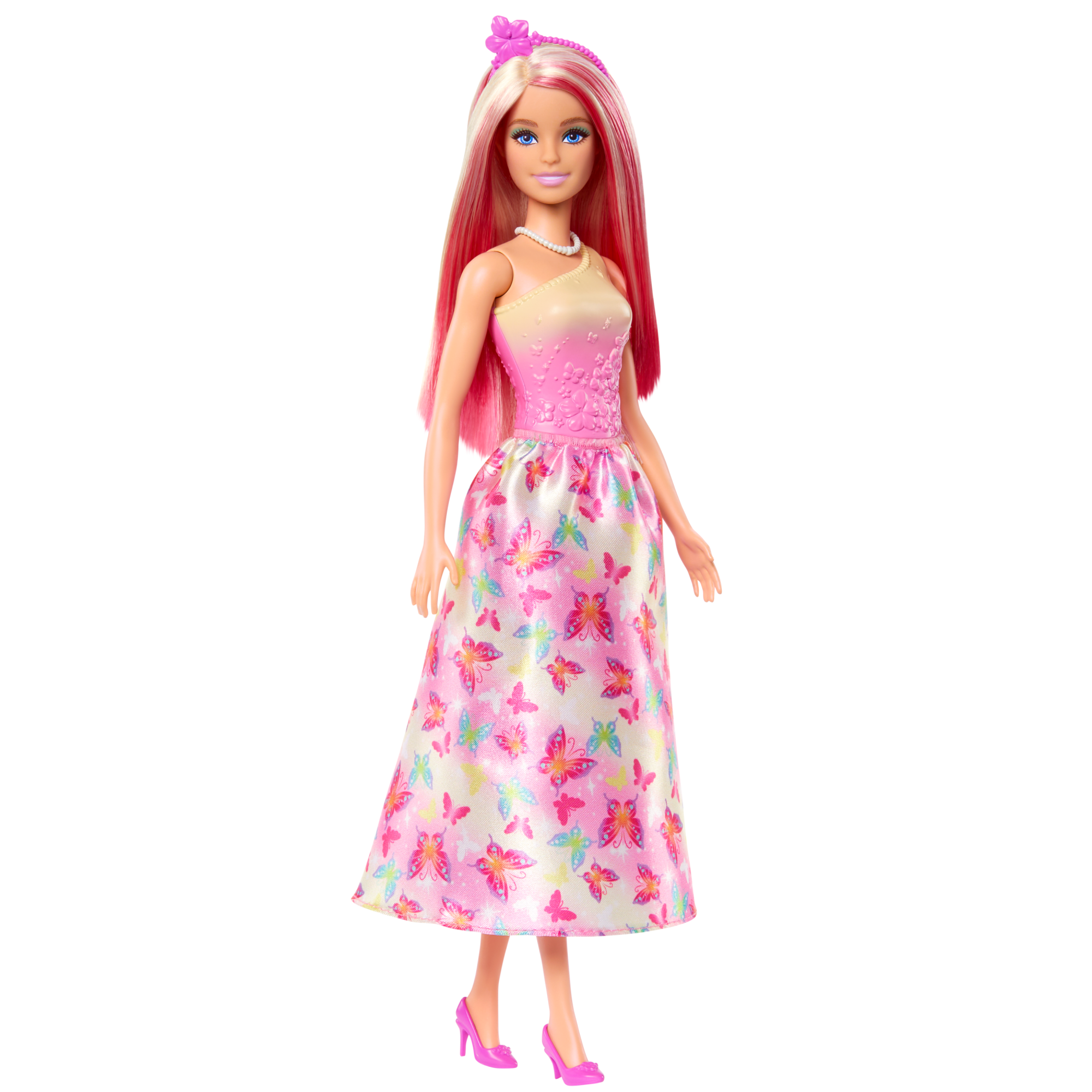 Barbie Sirena, Bambola Con Capelli Colorati, Code E Cerchietti