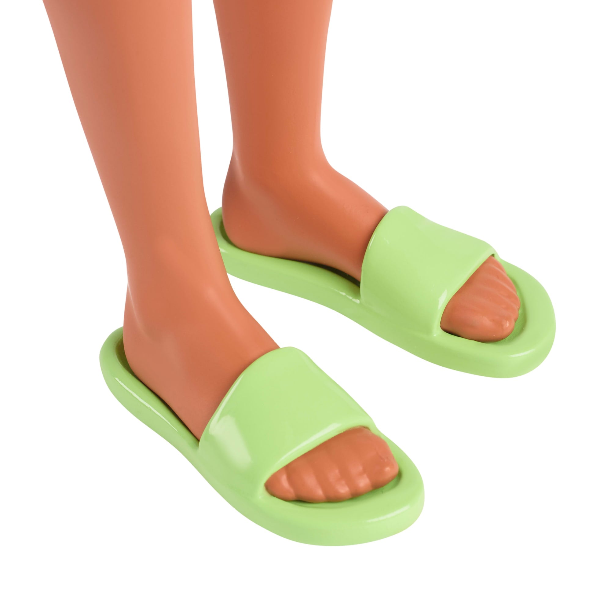 Barbie Fashionistas Ken-Puppe Nr. 235 Mit Jumpsuit in Hawaii-Muster, Grünen Sandalen Und Braunen Haaren