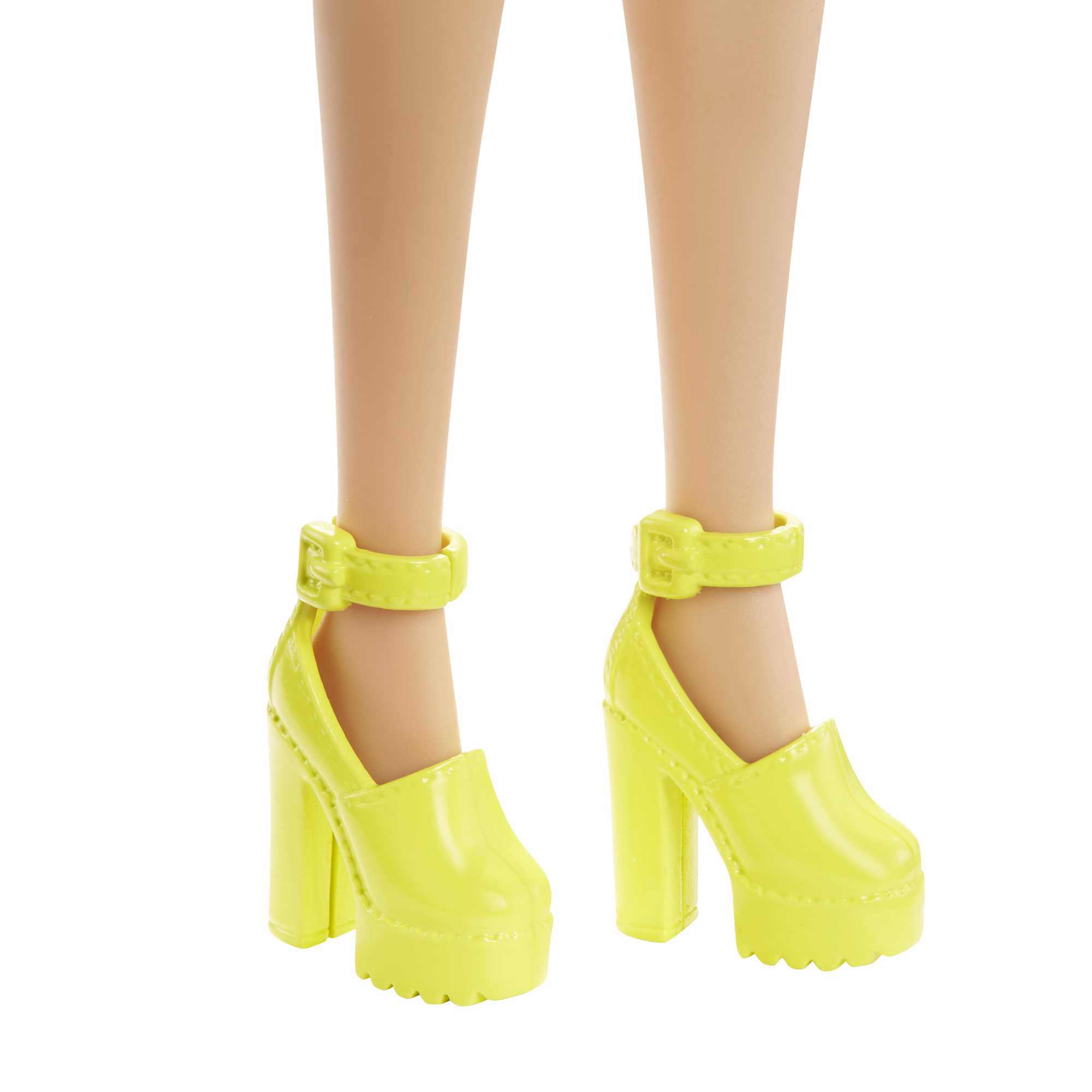 Barbie-Puppe Mit Zahnspange Und Regenbogenkleid, Barbie Fashionistas