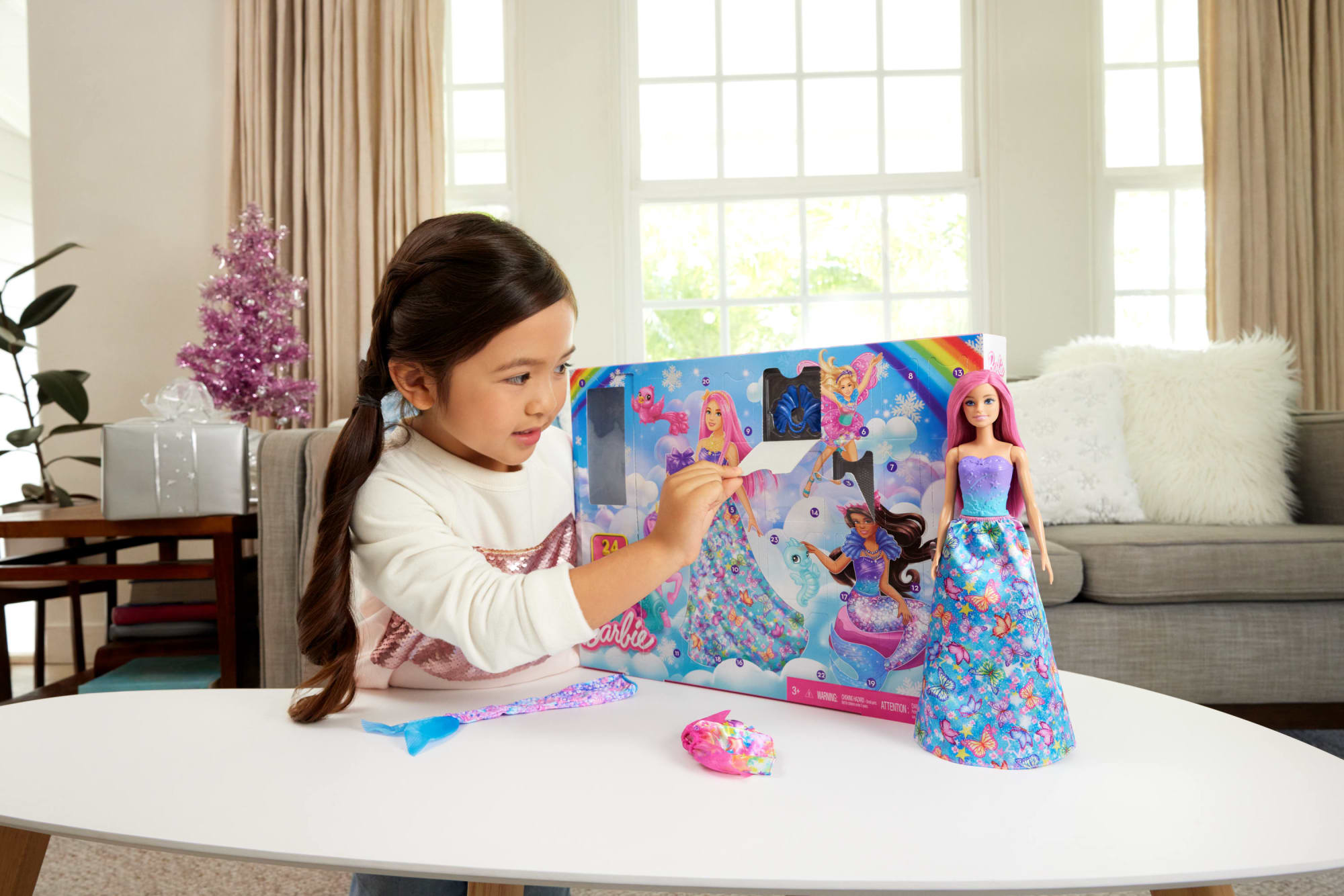 Barbie-Calendrier De L’Avent Barbie Dreamtopia-Poupée Et Accessoires