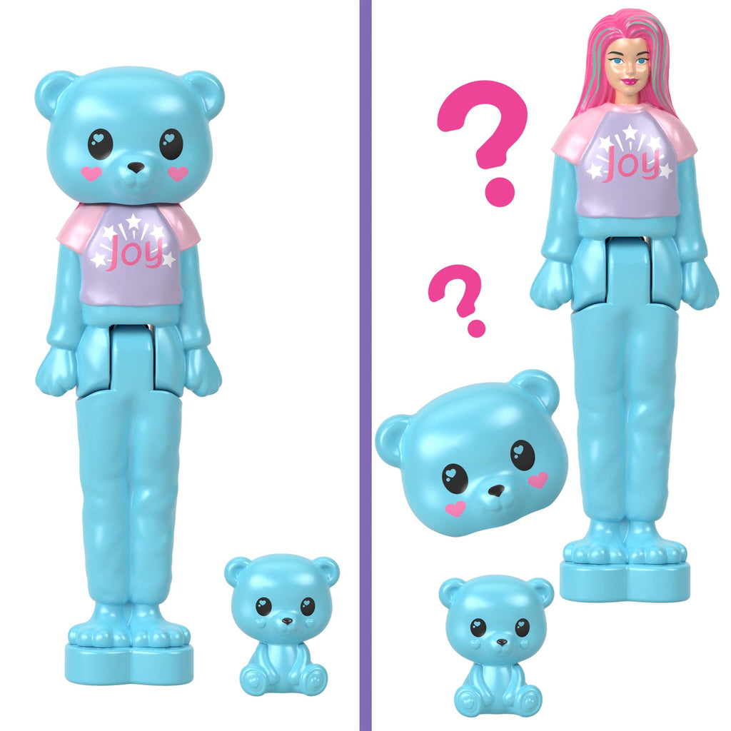 Barbie Mini Barbieland 5'Li Paket Pop Reveal Bebekler, 4 Cm'Lik Sürpriz Mini Bebek Ve Duyusal Gelişime Yönelik Oyuncak (Stiller Çeşitlilik Gösterebilir)