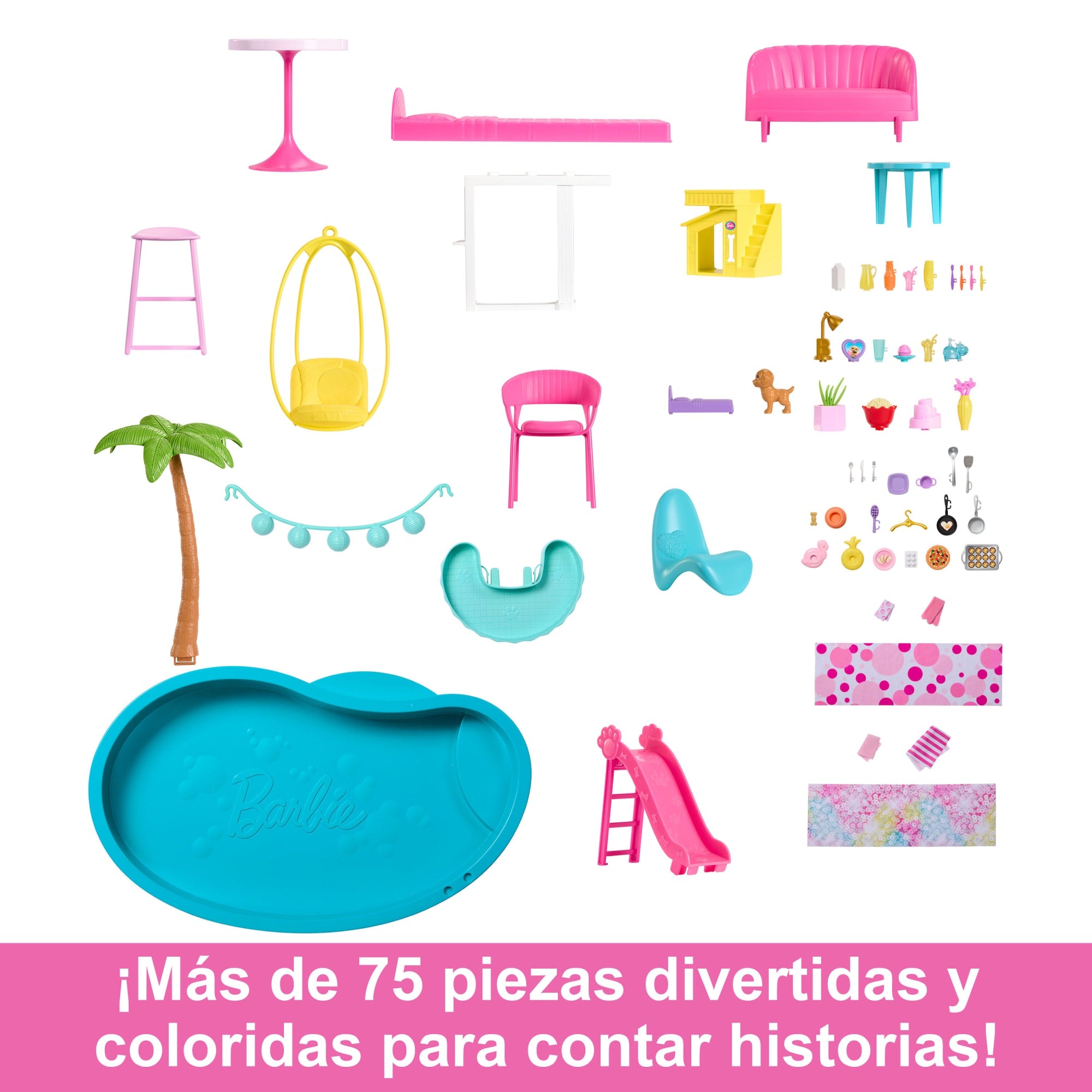 Barbie Dreamhouse 2023 Casa Muñecas, Muebles Y Accesorios +3 Años