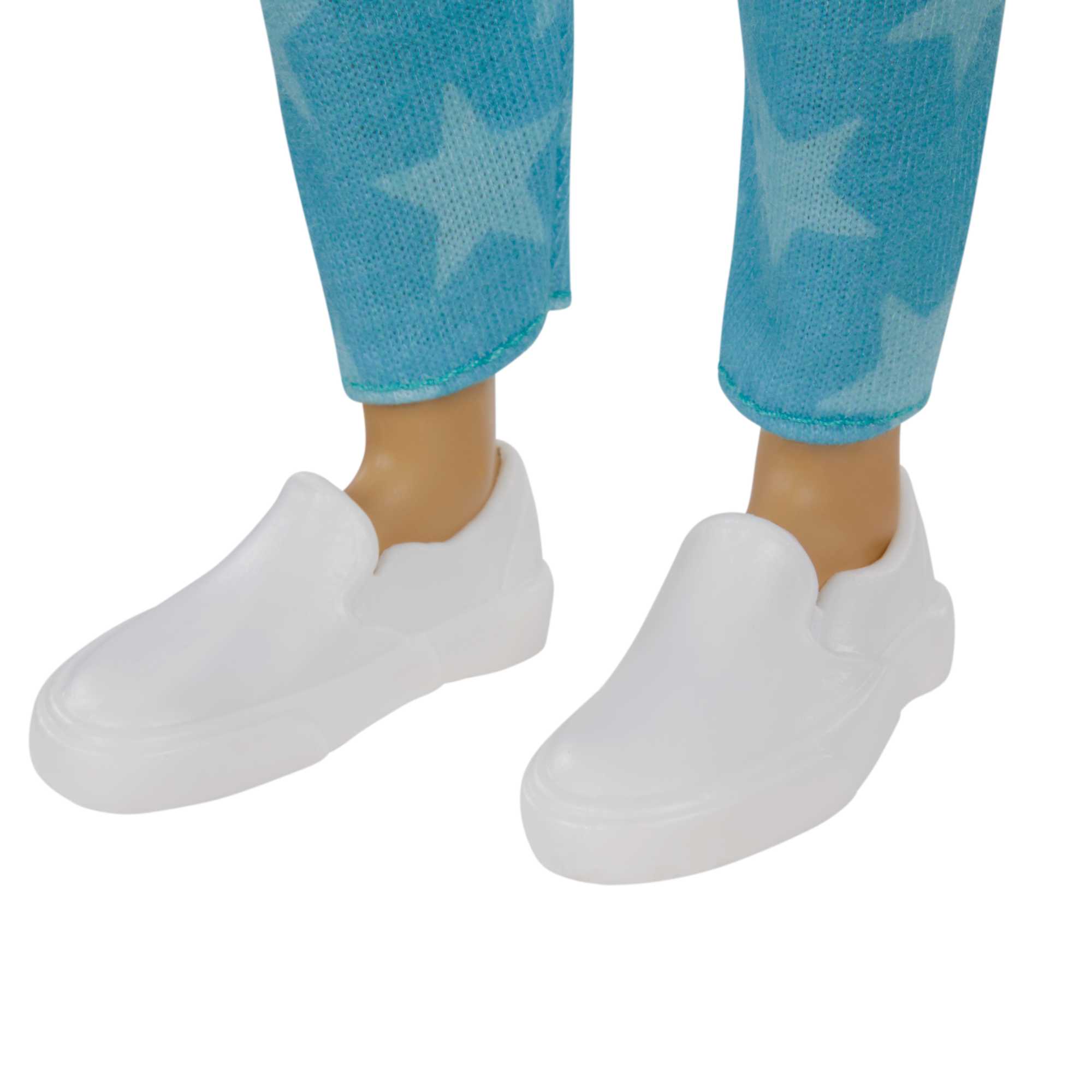 Barbie Ken Fashionistas Puppe Im Sternen Jersey, Anziehpuppe