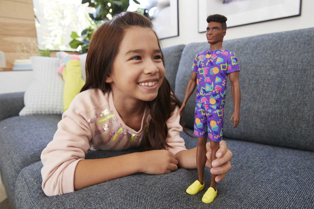 Barbie Ken Fashionistas Puppe Mit Afro, Anziehpuppe, Modepuppe