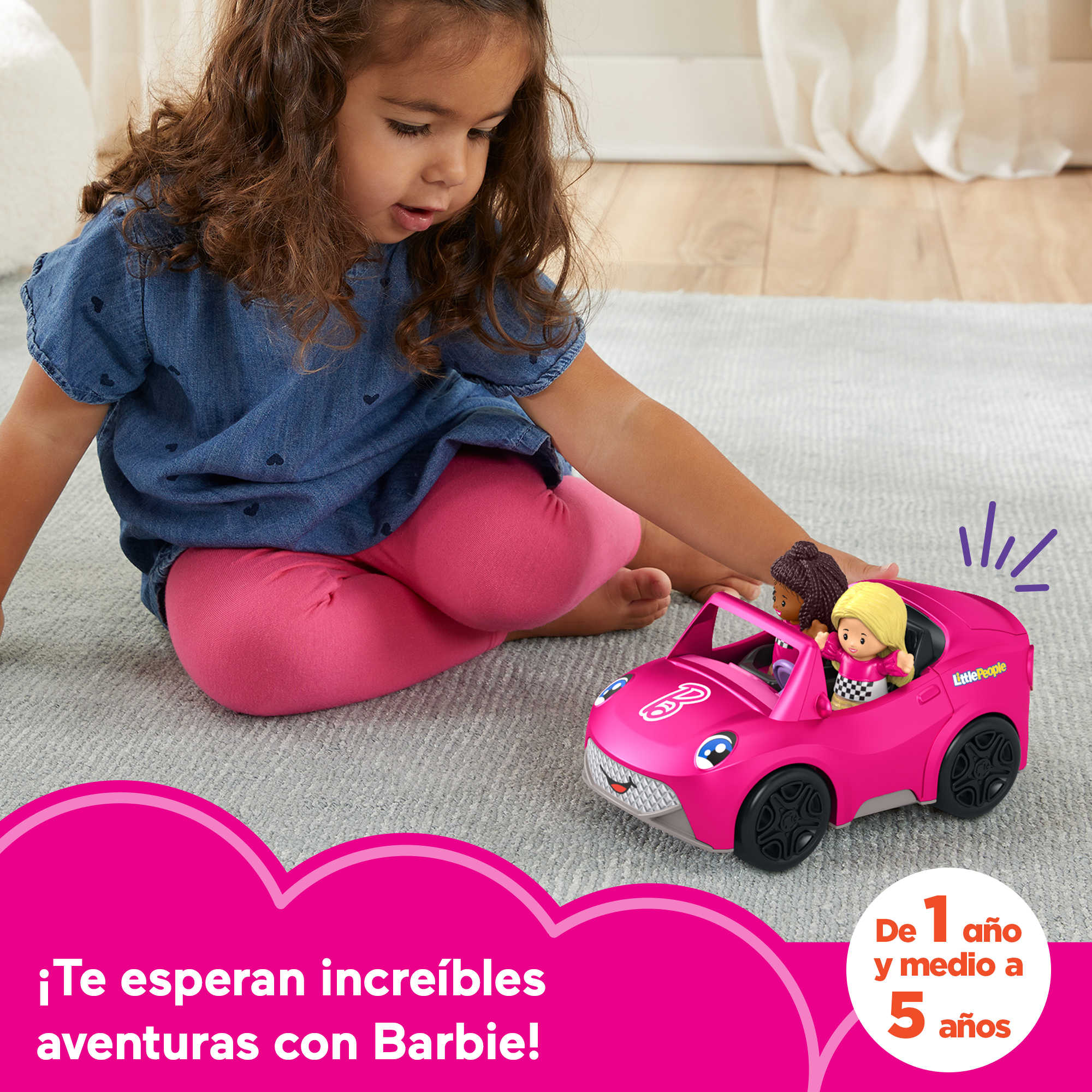 Descapotable De Barbie De Little People