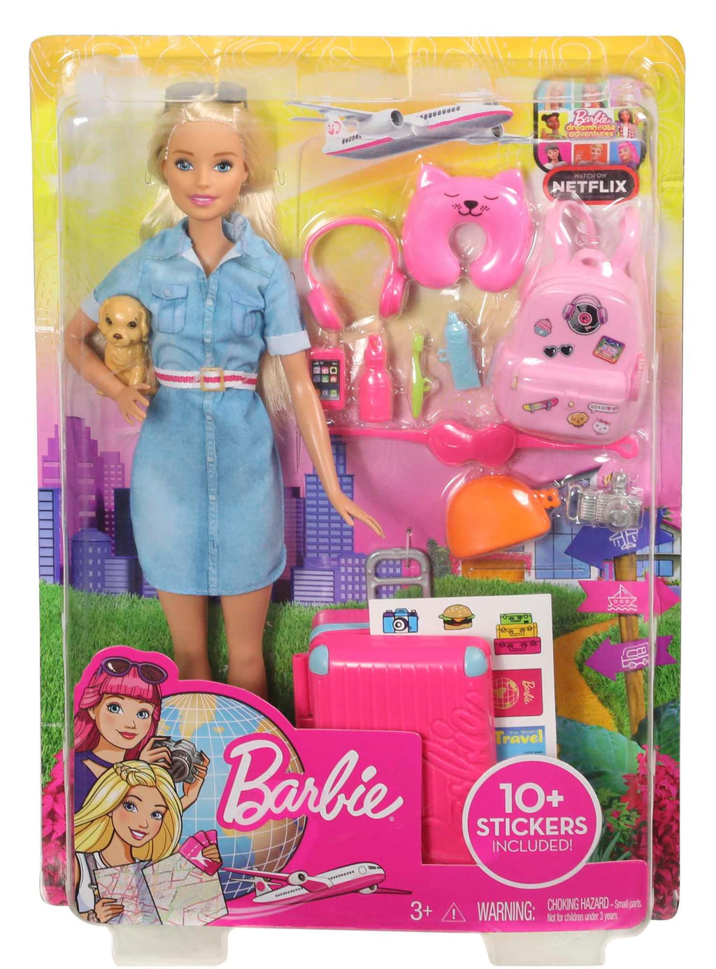 Muñeca y accesorios de Barbie