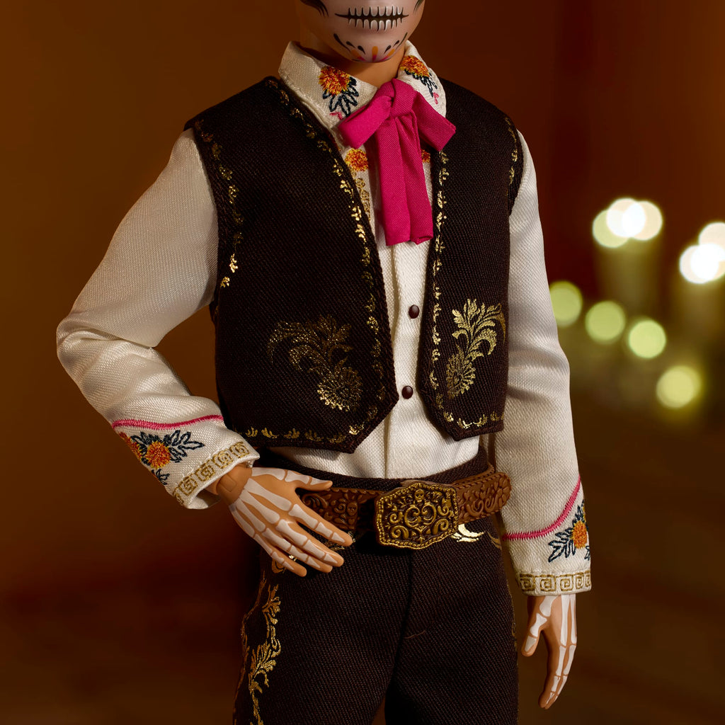 Barbie Signature Día De Muertos 2025, Bambola Ken Da Collezione Con Completo E Sombrero