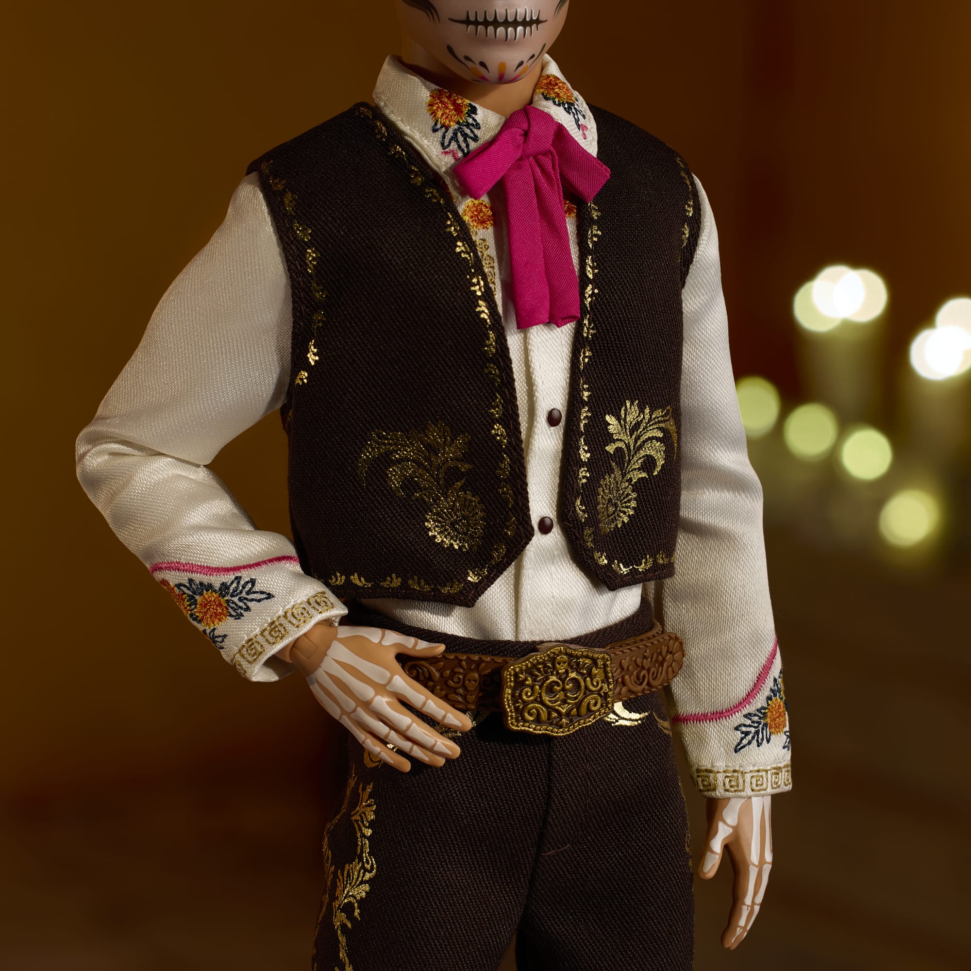 Barbie Signature Día De Muertos 2025, Bambola Ken Da Collezione Con Completo E Sombrero