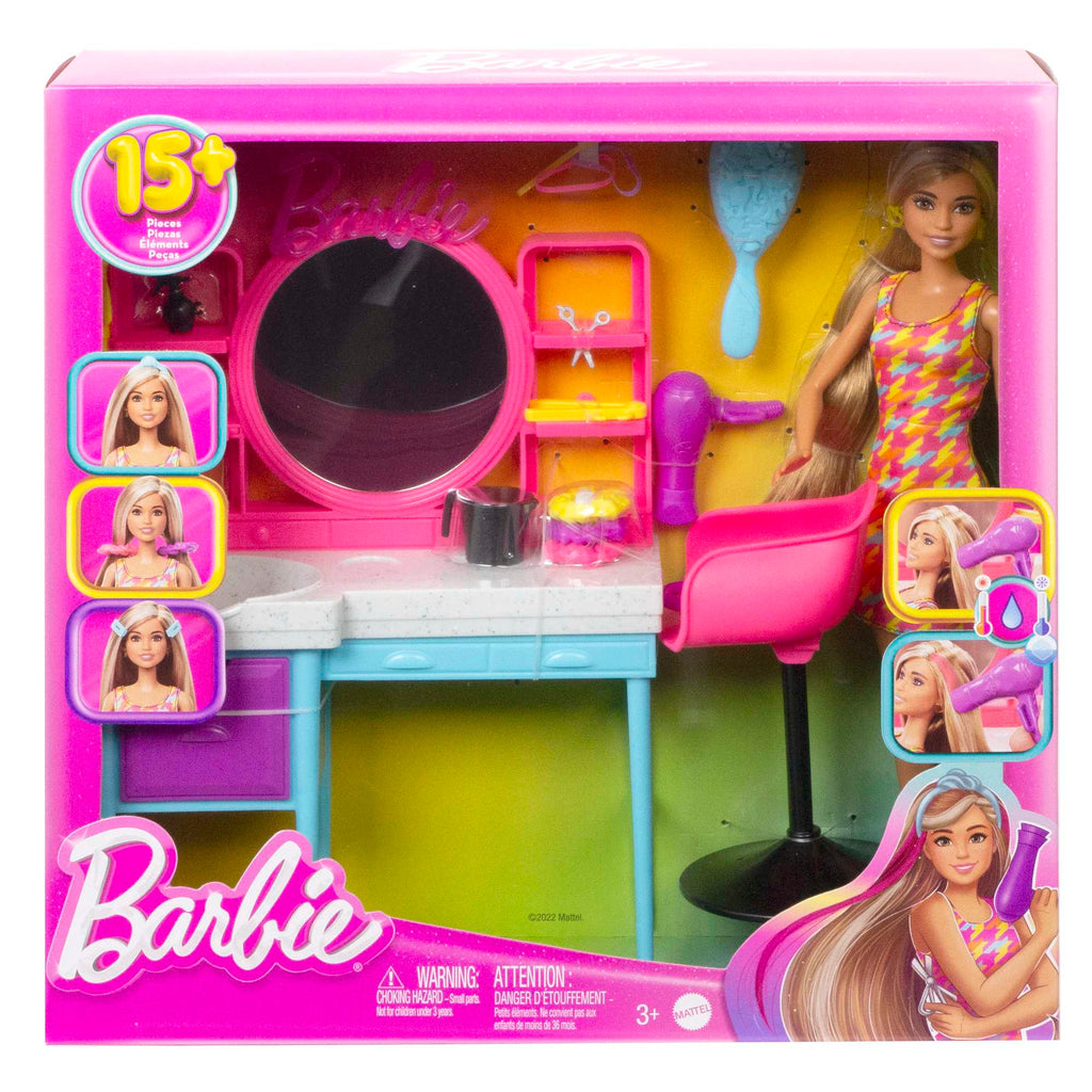 Barbie Muhteşem Kuaför Oyun Seti